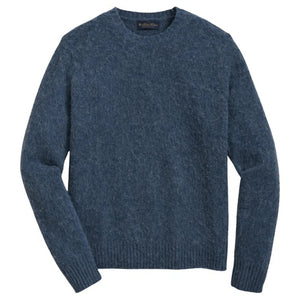 Men's Brushed Wool Crewneck Sweater