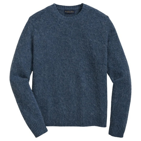 Men's Brushed Wool Crewneck Sweater