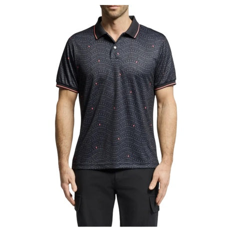 Psycho Bunny Winston Print Sport Polo