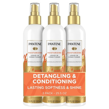 3-Pack Pantene Pro-V Repair & Protect Detangler Spray