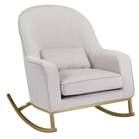 MoDRN Glam Velvet Rocking Chair