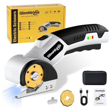 GlimHirVox Electric Box Cutter With Safety Lock