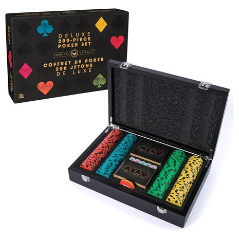 200-Piece Cardinal Legacy Deluxe Poker Set