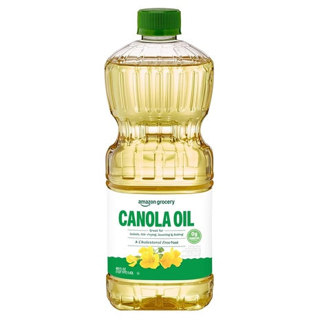 Amazon Grocery Canola Oil 48oz Bottle