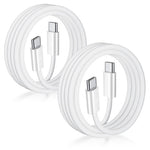 2 Pack 3FT USB C To USB C Fast Charging Cables