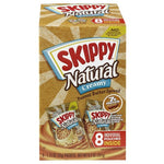 64-Pack Skippy Natural Creamy Peanut Butter Squeeze Packs