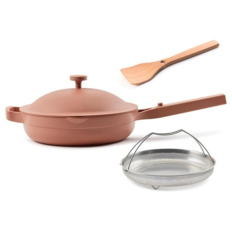 10.5" Our Place Ceramic 10-in-1 Nonstick Pan With Modular Lid