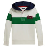 Polo Ralph Lauren Kids' Colorblock Hooded Rugby Shirt