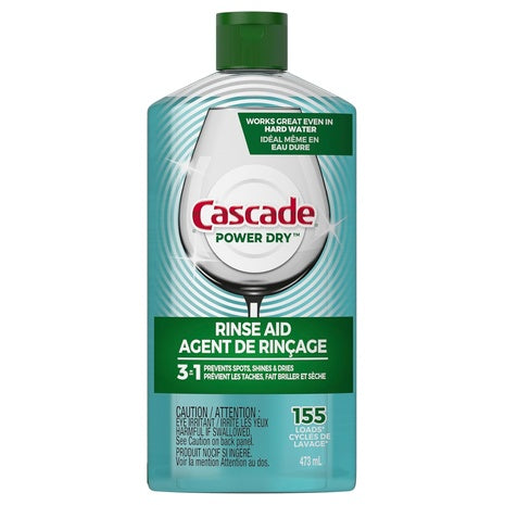 Cascade Power Dry Dishwasher Rinse Aid (16oz)
