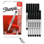 12 Sharpie Ultra Fine Permanent Markers