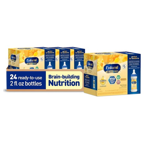 24-Pack Enfamil NeuroPro Ready-To-Use Baby Formula (OU-D)