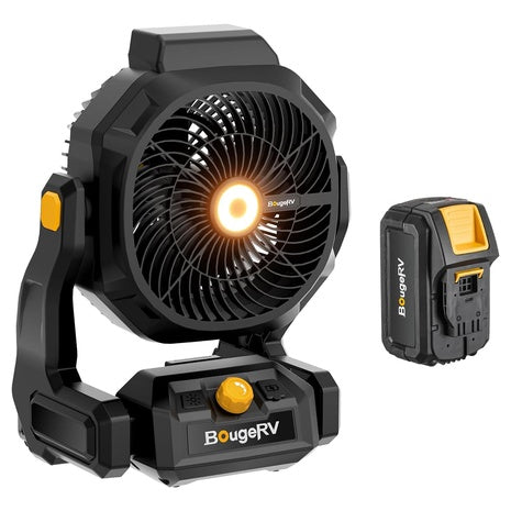 BougeRV AC/DC Portable Cordless Fan