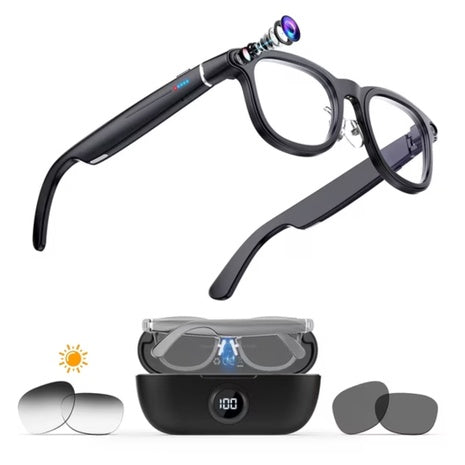 Geryst G1 8MP HD Camera Smart AI Glasses