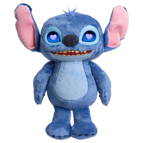 Disney Stitch Many Moods Interactive Plush With LCD Eyes