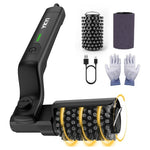 3-Speed Electric Rotary Grill Brush with Stainless Steel Head