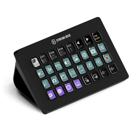 Elgato Stream Deck XL Wired Keypad With Back Lighting