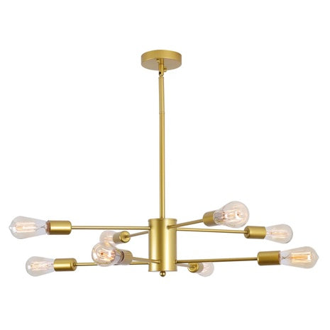 17 Stories Tryphon 8 - Light Dimmable Sphere Chandelier