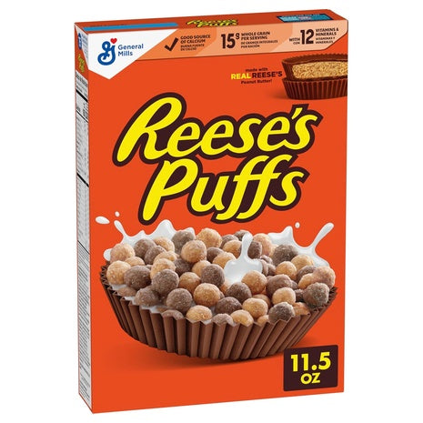 2 Boxes of Reese's Puffs Cereal