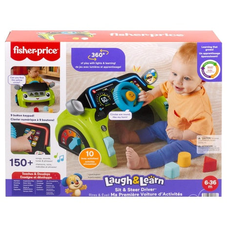 Fisher-Price Laugh & Learn Sit & Steer Driver