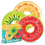 3‑Pack Fruit Pool Tubes