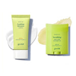 Goodal Heartleaf Hydrating Broad-Spectrum SPF 50 Sunscreen Cream & Stick Bundle