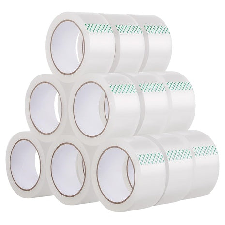 18 Rolls Heavy Duty Clear Packing Tape