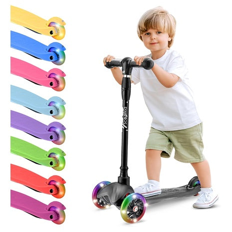 Hurtle 3-Wheel Toddler Light-Up Scooter