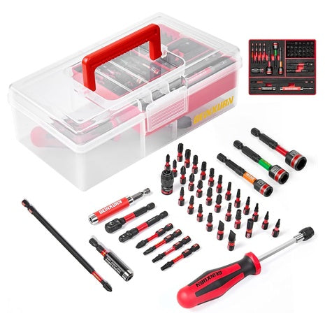42-Piece Geinxurn Impact Screwdriver Set