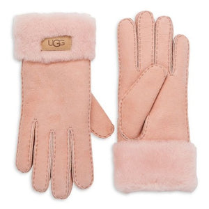 UGG Women's Shearling Rolled Cuff Gloves