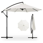 10ft Offset Patio Umbrella With Base