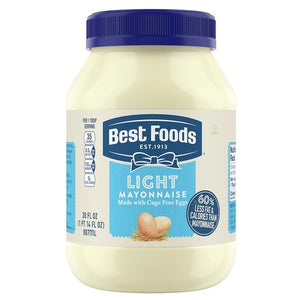 Best Foods Light Mayonnaise 30oz Jar