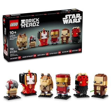 732-Piece LEGO Star Wars BrickHeadz The Phantom Menace (40676)