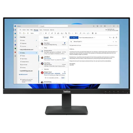 23.8" Lenovo ThinkVision S24-4e FHD 100Hz 4ms IPS Monitor