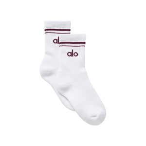 Unisex Half-Crew Throwback Sock