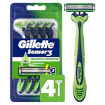 FREE 4 Gillette Disposable Razors!