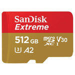 SanDisk 512GB Extreme SDXC UHS-I Memory Card