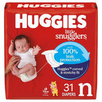 31-Count Huggies Newborn Little Snugglers Baby Diapers