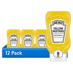 12-Pack Heinz Yellow Mustard (8oz)
