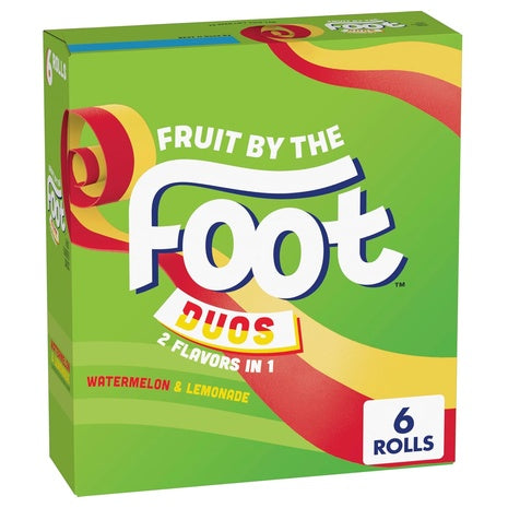 6 Fruit By The Foot Duos Rolls