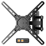 MountFTV Full Motion TV Wall Mount With 180 Deg Rotation