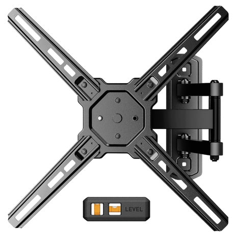 MountFTV Full Motion TV Wall Mount With 180 Deg Rotation