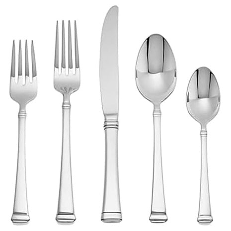 45-Piece Mikasa Harmony Stainless Steel Flatware Set
