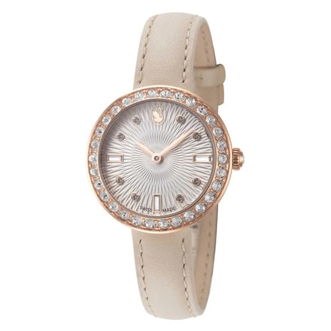 Swarovski Women's 30.0 Mm Certa Crystal White Dial Watch