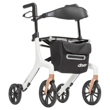 Drive Medical 15.2 lb 23" Seat Height AeroWalk Ultra-Lite Rollator