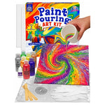 Low-Mess Washable Non-Toxic Paint Pouring Kit