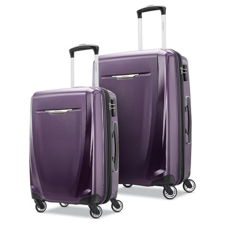 2-Piece Samsonite Hardside Expandable Spinner Luggage Set