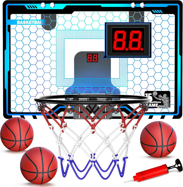 HopeRock Kids Mini Basketball Hoop With LED Lighting