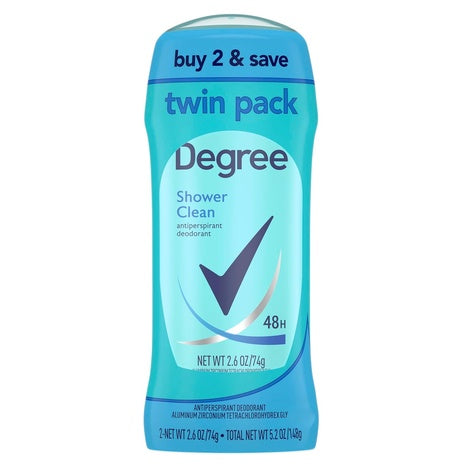 2-Pack Degree Shower Clean Women’s Deodorant