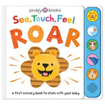 See, Touch, Feel Roar First Sensory Book Hardcover