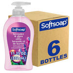 6 Bottles Softsoap Lavender & Shea Scent Liquid Hand Soap (11.25oz)
